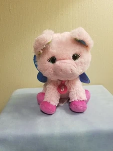 Mattel Barbie Fee Schwein Plüschtier Stofftier, 7 Zoll hoch, 4 Zoll breit, rosa, weich - Bild 1 von 12