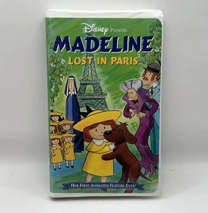 Madeline: Lost in Paris VHS 1999 Disney Video Tape Animation Movie VTG Clamshell - Picture 1 of 11