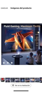 Proyector Para Exteriores Proyector De Película Portátil Con Wifi Y Bluetooth - Picture 1 of 3