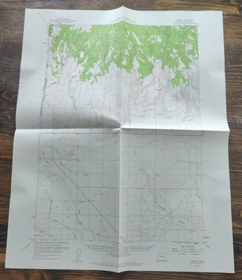 Harney Oregon Quadrangle 1959 USGS Topographic Map 15 Minute Series - Image 1 of 4