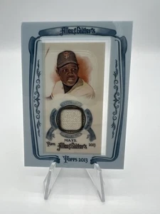 2013 Topps Allen Ginter Willie Mays gerahmtes Mini Relikt Spiel gebraucht - Bild 1 von 2