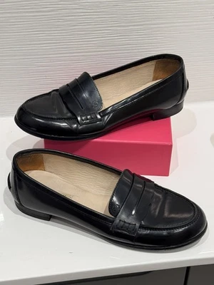 Mocasines para mujer LK Bennett de charol negro Penny 38,5 EUR UK 5,5 Foto 1 de 4