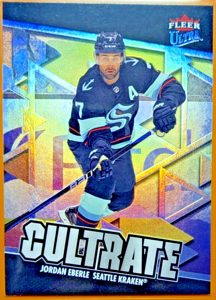 2022-23 Upper Deck Fleer Ultra #CT-28 Jordan Eberle Cultrate - Image 1 of 2