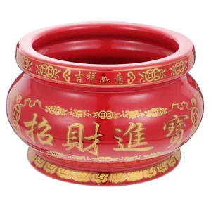 Quemador de incienso de cerámica estatua decoración boda china ritual cuenco incensario - Imagen 1 de 12