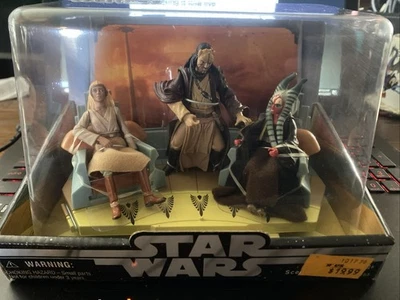 STAR WARS JEDI HIGH COUNCIL STASS ALLIE AGEN KOLAR SHAAK TI MIP - Image 1 of 2