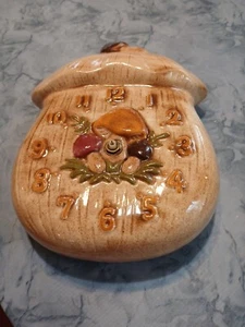 Vint. 70er Jahre Pilz Wanduhr Quarz Küche MCM geprüft, funktioniert, braucht Zeiger - Bild 1 von 5