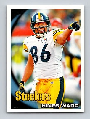 2010 Topps #320 Hines Ward Pittsburgh Steelers Football - Image 1 of 2