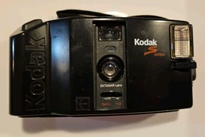 Kodak S300MD S Series Black Autowind Point & Shoot Film Camera For Parts Only - Image 1 of 4