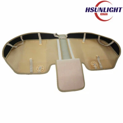 Nuevo Protector de asiento de coche envolvente 3D de cuero PU para todos los coches beige Foto 1 de 4