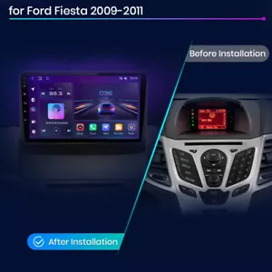 For Ford Fiesta 2009-13 Apple Carplay Car Stereo Android 13 Auto WIFI GPS Screen - Picture 1 of 14