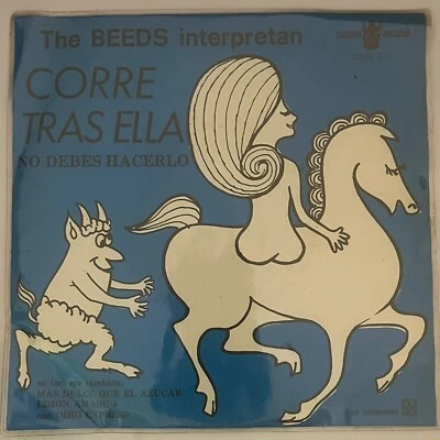 THE BEEDS / OHIO EXPRESS - CORRE TRAS ELLA - 1970 MEXICAN 7" EP PS, POP ROCK Foto 1 de 4