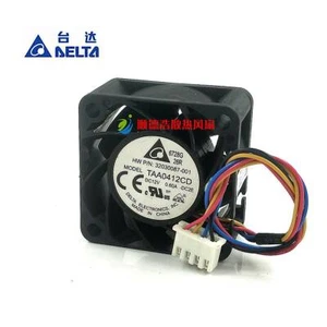 Großes Luftvolumen Kühlgebläse THA0412AD 12V 0,6A 40*40*20mm - Afbeelding 1 van 2