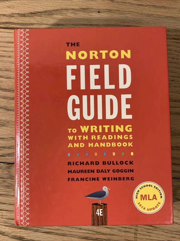 NORTON FIELD GUIDE TO WRITING WITH READINGS AND HANDBOOK By Richard VG+ - Image 1 of 4