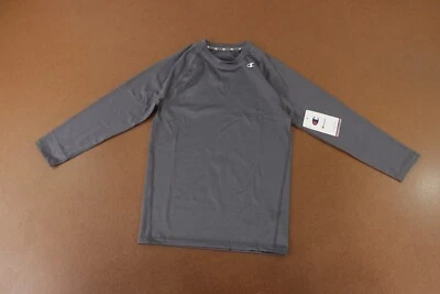 Champion Men's Size Medium Gray 3/4 Sleeve Compression Tee 2611TU NWT - Image 1 of 4