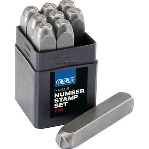 Draper Number Punch Set 6mm - Picture 1 of 1