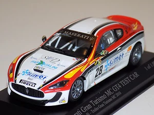 1/43 Minichamps Maserati MC GT4 Test Car Trofeo Gran Turismo MC 2010 Smurra - Picture 1 of 1