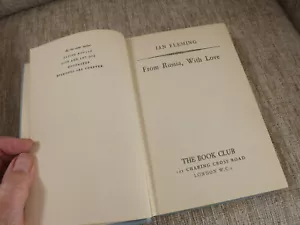 'FROM RUSSIA WITH LOVE' Ian Fleming. 1957 BOOK CLUB EDITION . - Picture 1 of 4