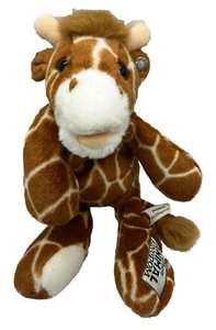 Peluche Walt Disney World Animal Kingdom bebé jirafa Lovey con botón para la oreja - Imagen 1 de 11