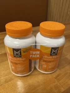 New Member’s Mark 100% Psyllium Husk Fiber Capsule Supplement **800 ct.**~1/2027 - Picture 1 of 13