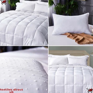  13.5 Tog Duvet Quilt 3D Embossed With Relaxing Massage Bubbles Pillow Soft Warm - Picture 1 of 9