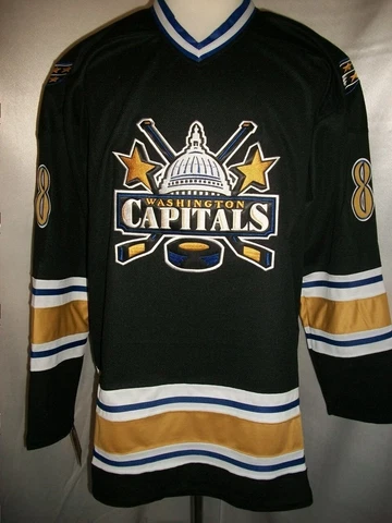 Alex Ovechkin Washington Capitals Black "2000-2007 Throwback" CCM NHL Jersey Cover