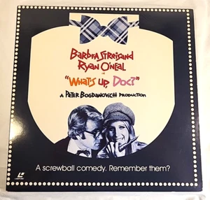 What's Up, Doc? *Laserdisc* (LN) Barbara Streisand, Ryan O'Neal, Bogdanovich - Picture 1 of 4