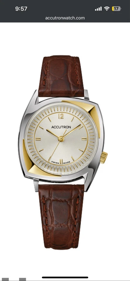 Accutron 203 Legacy 016/600 Two Tone 34mm Foto 1 de 4