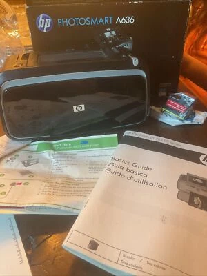 HP Photo Smart Model A636 Portable Color Printer - Image 1 of 2