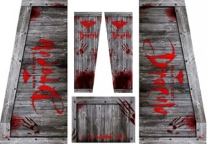 Williams Bram Stoker's Dracula BSD Flipper maßgefertigter Schrank Aufkleber Set - Bild 1 von 1