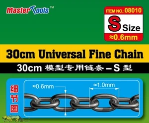 Trompetista / Master Tools 08010 30cm - Cadena fina universal - Tamaño S 0,6mm - Imagen 1 de 1