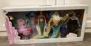 Disney Arielle Classic Puppe Geschenkset - Die kleine Meerjungfrau Neu Ursula König Triton - Bild 1 von 8
