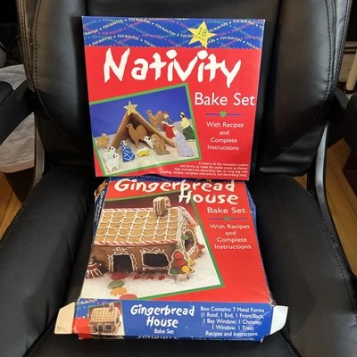 Juego de cortadores de galletas para belén y pan de jengibre  Foto 1 de 4