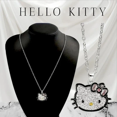 Colar de strass Hello Kitty - Imagem 1 de 2