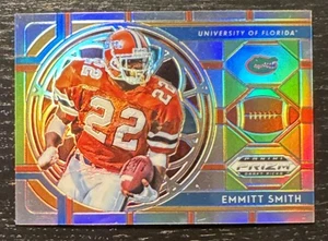 2019 Prizm Football Emmitt Smith Stained Glass Prizm SP Cowboys Gators 💎💎💎 - Picture 1 of 2