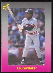 Tarjeta de béisbol clásica Lou Whitaker 1989 #188 - Tigres de Detroit - Imagen 1 de 2