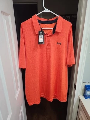 Camisa polo Under Armour Golf Heat Gear para hombre 3XL manga corta nueva con etiqueta Foto 1 de 4
