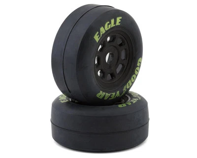 Pro-Line Infraction 6S Goodyear NASCAR Truck Belted Pre-mounted Tires (2) - Image 1 of 4