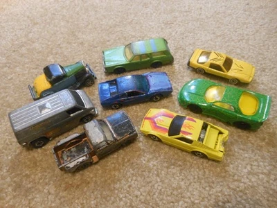 Lote de 8 coches de juguete diecast vintage Matchbox Hot Wheels producto universal coches Zylmex Foto 1 de 4