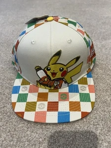 Pokemon WCS 2025 SoCal Skater Pikachu Flat Brim Hat – Anaheim Exclusive - Picture 1 of 4