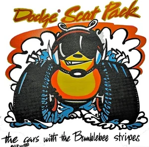 70's Dodge Scat Pack Logo 70's  NOS t-shirt     Small, Medium, Large or XL 0480 - Picture 1 of 1