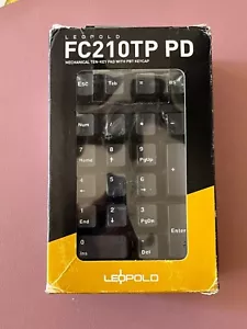 Leopold FC210TP PD Mechanical Tenkey-pad with PBT Keycap Cherry MX Blue Keyboard - Picture 1 of 9