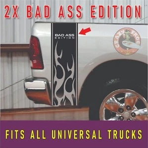 Universal patriotic decal sticker, truck decal, truck sticker, truck bed stripes - Picture 1 of 23