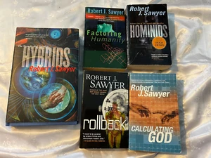 Robert J. Sawyer Collection including signed first edition of Hybrids 2003 - Picture 1 of 8