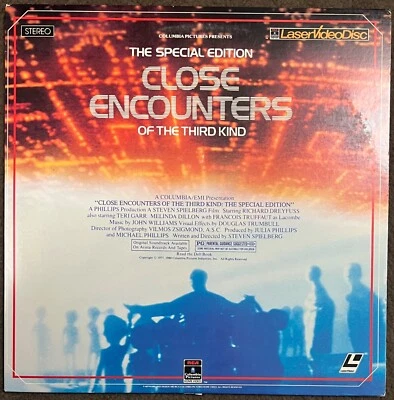 Gebraucht Enge Encounters Of The Dritte Kind - 1977 Laserdisc 2-LD / P&S - Bild 1 von 2