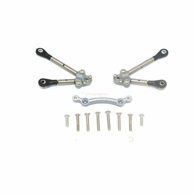 Front Pull Rod Tie Lever Link + Fixed Base For 1/10 TRAXXAS 4WD FORD GT4-TEC 2.0 - Image 1 of 4