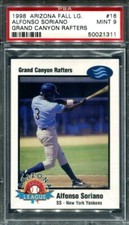 1998 Arizona Fall League Alfonso Soriano #16 Rookie RC PSA 9