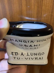 SERAFINO VOLPI Deruta cesso wc gabinetto ceramica ceramiche vintage Vietri Dipin - Foto 1 di 4