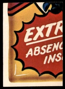 1974 Topps Wacky Packages Series 9 #36 Hookey Puzzle Bottom Left NM