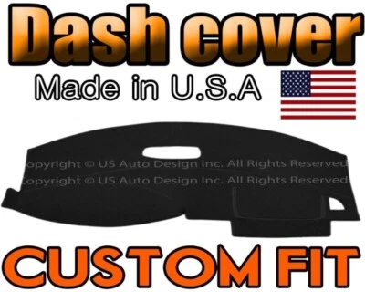 Se adapta a Chrysler Sebring 2001-2006 cubierta de tablero alfombrilla tablero almohadilla / negro  Foto 1 de 4