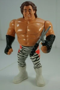 WWF WWE Hasbro BRUTUS DER BARBER BEEFCAKE Zebra Wrestling Actionfigur komplett - Bild 1 von 7